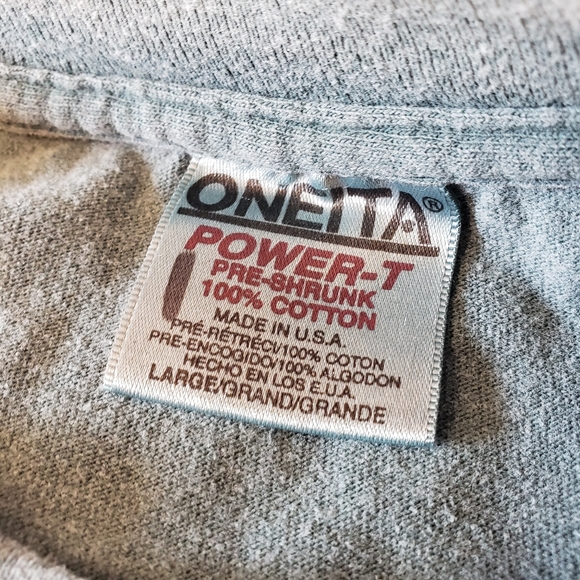 Retro Waterfowl Duck Shirt Oneita Power Tee Large - Picture 3 of 8